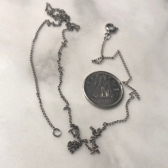 Unmarked sterling silver chain. - Picture 1 of 1